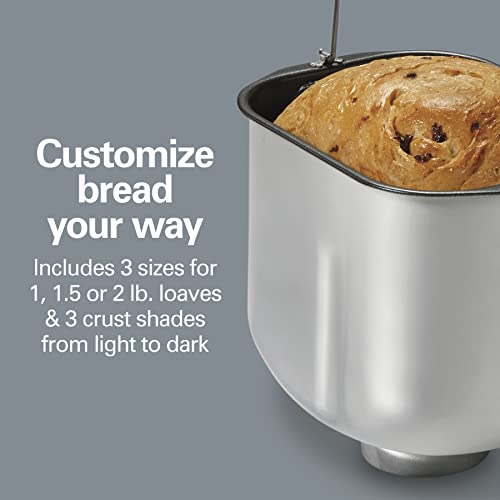 Hamilton Beach 29890 Premium Bread Maker with Auto Dispenser