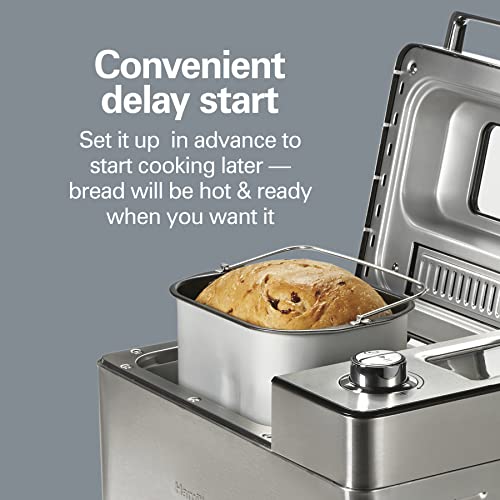 Hamilton Beach 29890 Premium Bread Maker with Auto Dispenser