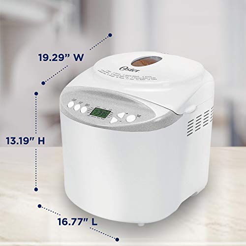 Oster Expressbake Gluten-Free Bread Maker, 2-Pound, White