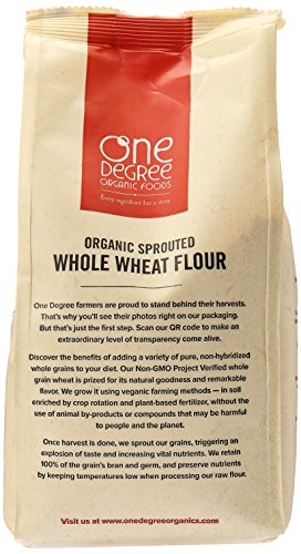 Organic Sprouted Whole Wheat Flour, 32 oz