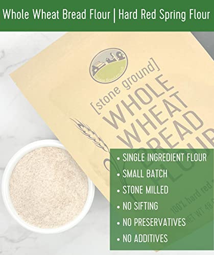 3 lb. Hard Red Spring Whole Wheat Flour, Non-GMO