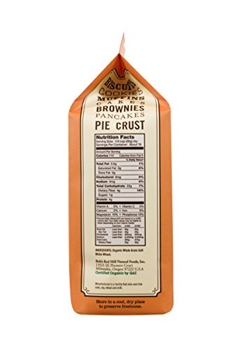 Organic Whole Wheat Pastry Flour, 5 lb by Bob's Red Mill