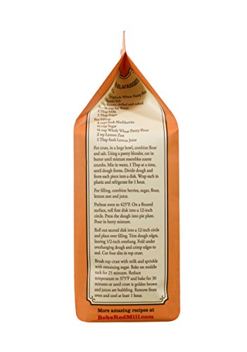 Organic Whole Wheat Pastry Flour, 5 lb by Bob's Red Mill