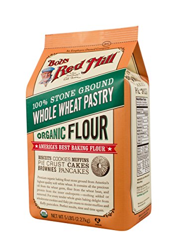 Organic Whole Wheat Pastry Flour, 5 lb by Bob's Red Mill