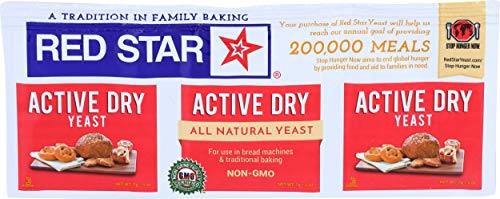 Red Star Gluten Free Yeast, 3 Pack, 0.75 oz