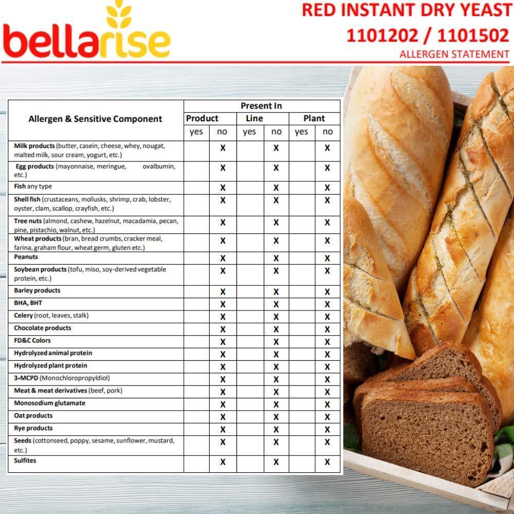 Bellarise Fast Acting Red Yeast - 16 OZ
