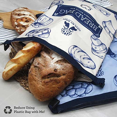 Reusable Bread Bags for Fresh Loaf Storage
