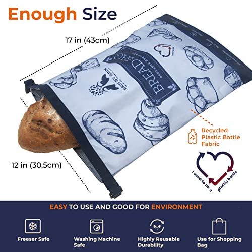 Reusable Bread Bags for Fresh Loaf Storage