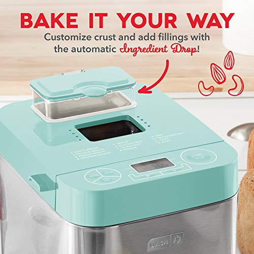 Stainless Steel Bread Maker with Gluten-Free Option
