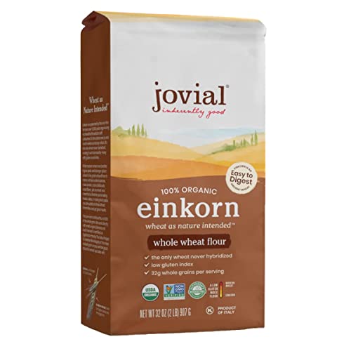 Jovial Einkorn: 100% Organic Whole Wheat Baking Flour