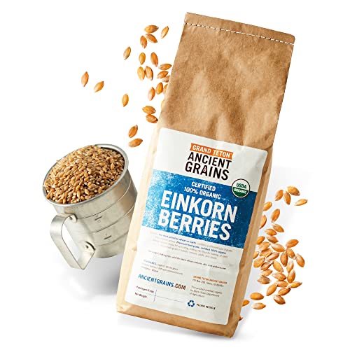 Ancient Grains Combo: Organic Einkorn & Farro, 5 lbs