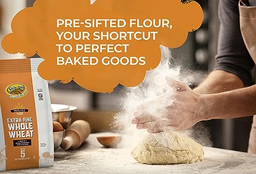 Premium Kosher Stone Ground Whole Wheat Flour 80oz
