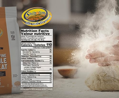 Premium Kosher Stone Ground Whole Wheat Flour 80oz
