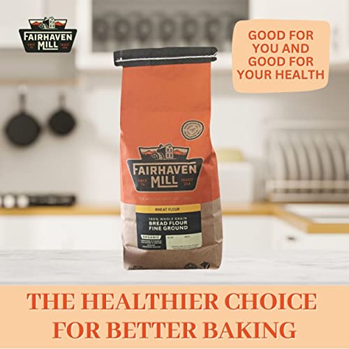 Organic High Protein Wheat Flour for Breads - 5 lbs