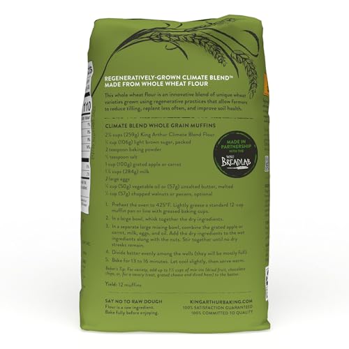 King Arthur Regeneratively-Grown Climate Blend Whole Wheat Flour