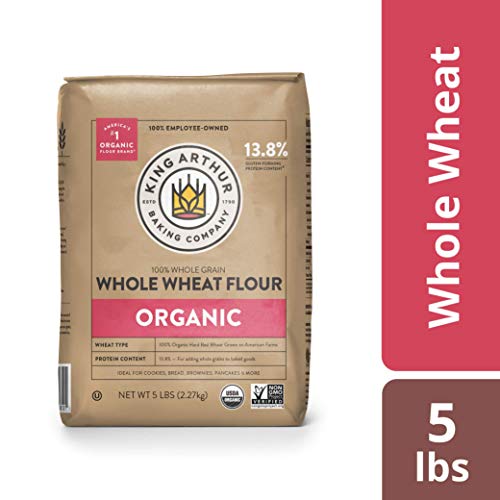 King Arthur Organic Whole Wheat Flour 5 lbs