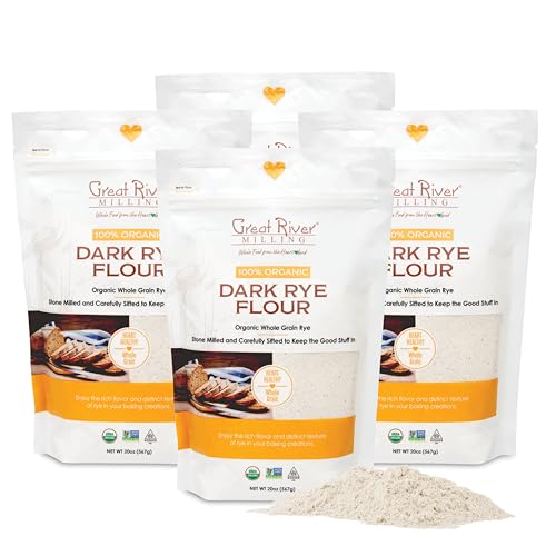 Great River Milling Organic Dark Rye Flour Bundle
