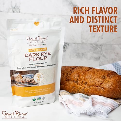 Great River Milling Organic Dark Rye Flour Bundle
