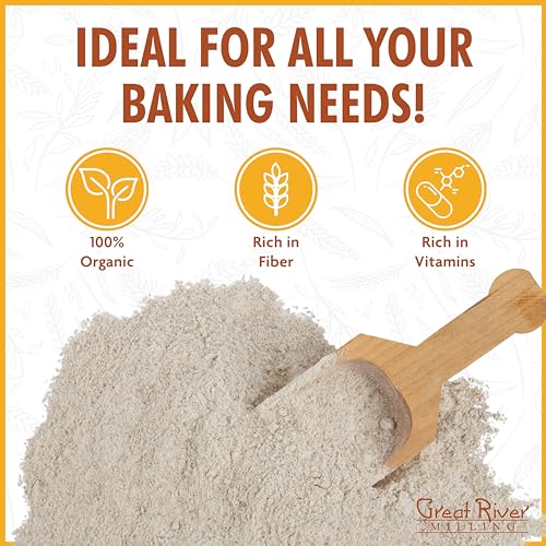 Great River Milling Organic Dark Rye Flour Bundle