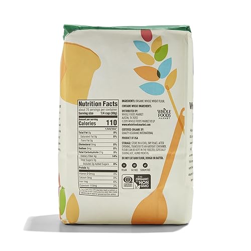 365 Organic Whole Wheat Flour, 80 oz