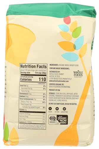 365 Organic Whole Wheat Flour, 80 oz