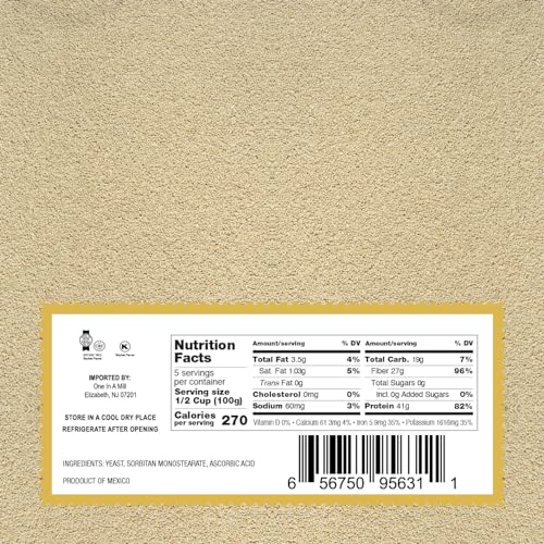Instant Dry Yeast 1.1 LB | Fast-Acting for Baking