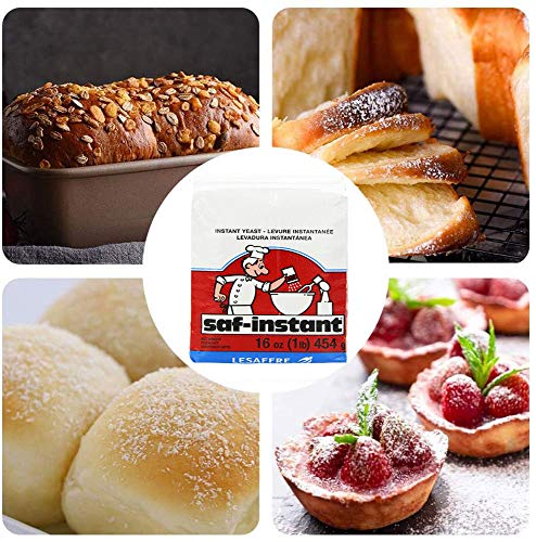 1lb SAF Instant Yeast Red for Bread Making