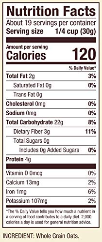 Bob's Red Mill Wholegrain Oat Flour, 567 g authentic