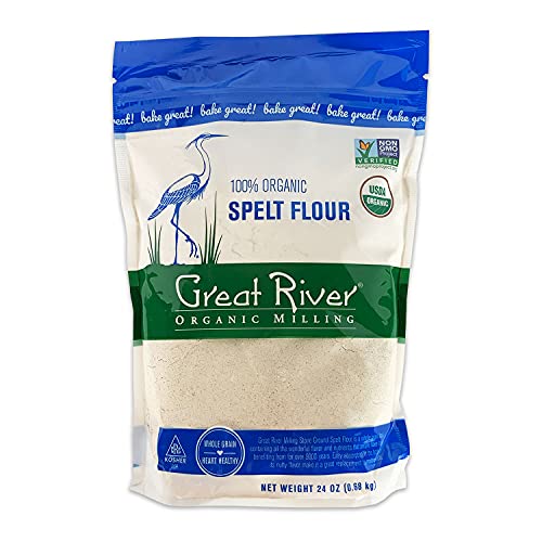 Organic Spelt Flour, 24 oz (Pack of 4)