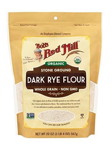 Bob's Red Mill Organic Stone-Ground Dark Rye Flour 20oz
