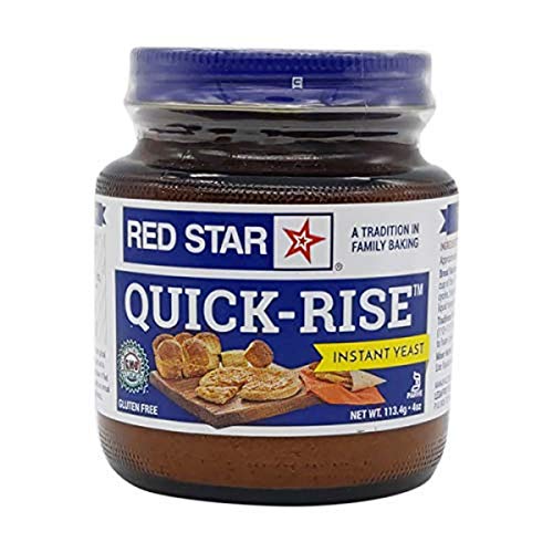 Red Star Quick Rise Yeast in 4 oz. Jars
