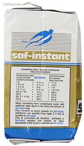 LeSaffre Saf-Instant Gold Yeast, 1 lb