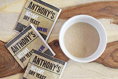 Anthony's Yeast Packets, 42 Individual Packets, Gluten Free