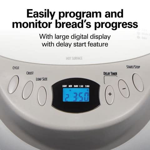 ENEN Bread Maker Machine: Digital, Programmable, 12 Settings