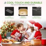 KBS 17-in-1 Stainless Steel Bread Maker, 2LB