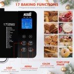 KBS 17-in-1 Dual Heater Bread Maker