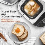 Elite Gourmet Programmable Bread Maker - 3 Sizes