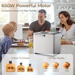 EUHOMY 2LB Bread Maker with 13 Programs