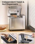 KOVIET 25-in-1 Stainless Steel Bread Maker Machine