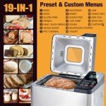 Briskind 2lb Bread Maker with Nonstick Pan