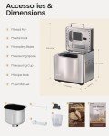 KOVIET 25-in-1 Stainless Steel Bread Maker Machine