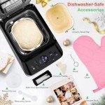 20-in-1 Ultra Quiet 3LB Bread Maker Machine