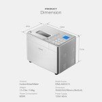 Cuckoo Multi-Function Bread Maker with Custom Options