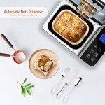 KBS 17-in-1 Stainless Steel Bread Maker, 2LB