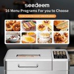 16-in-1 Stainless Steel Bread Maker Machine