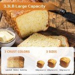 Davivy 15-in-1 Automatic Bread Maker Machine
