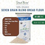 Organic 7 Grain Blend Bread Flour - 25 Lb