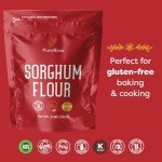 PuroRaw Gluten-Free Sweet Sorghum Flour, 2lbs