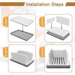 Adjustable Bread Slicer with Crumb Tray