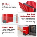 Easy-to-Clean Bread Slicer for Homemade Loaves